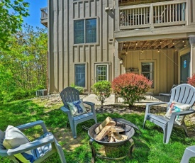 Slopeside Serenity Fall Escape with Patio and BBQ!