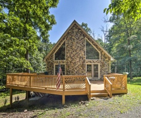 Unique Cabin with Mtn View 1 Mi to Whitetail Resort