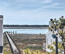 Chincoteague Townhome with Pony Views from Deck!