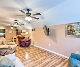Pet-Friendly Guest House with Fire Pit and Forest View