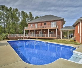 2-Story Home with Fire Pit about 15 Mi to Huntsville