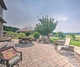 Hilltop Scenic View Lodging in New Holland!
