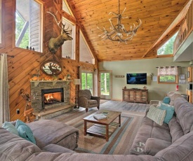 3-Acre Benezette Cabin with Hot Tub, Grill and Mtn View