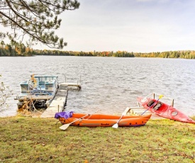 South Turtle Lake Studio with Fishing Pier and Fire Pit
