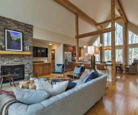Designer Home with Fire Pit, 70 Steps to Slopes!