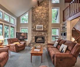 3-Story House with Large Deck in Wintergreen Resort!