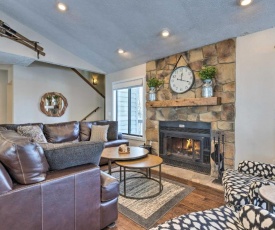 Bright Wintergreen Resort Home Deck and Grill!