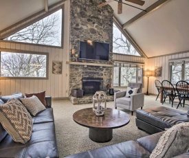 Mountaintop Wintergreen Resort Home with Deck and Views!