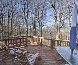 Upscale Wintergreen Resort Home with Golf Course View