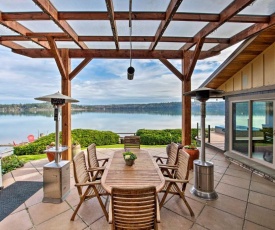 Similk Bay Retreat with Deck, Fire Pit and Hot Tub!