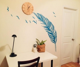 Cozy bedrooms at University City in Philadelphia