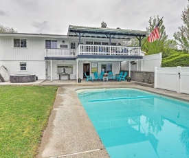 Epic Family Getaway with Game Room and Fire Pit!