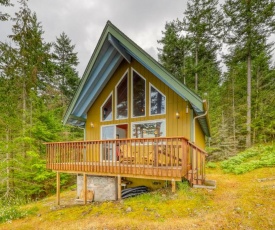 Orcas Island High Cliff-View Cabin
