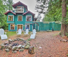 Lopez Island Hideaway with Coastal Views and Deck