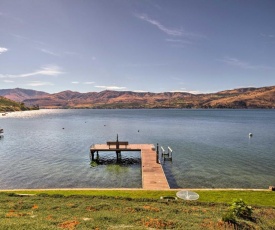 Waterfront Manson Cabin on Lake Chelan with Deck!