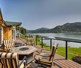 Updated Lakefront Home with Deck on Long Lake!