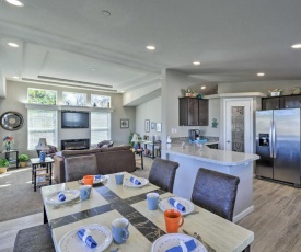Ocean Shores Retreat with Porch and Canal Views!