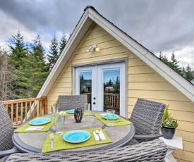 Charming Port Angeles Studio with Deck and Views!