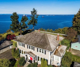 Port Angeles Colonial Home with Waterfront Views!