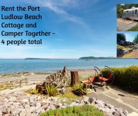 Private Beach - Book Port Ludlow Beach Cottage and Camper Together
