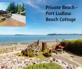 Private Beach - Port Ludlow Beach Cottage on Puget Sound