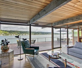 Waterfront Port Orchard Home with Furnished Deck