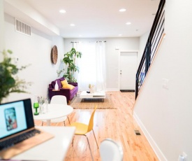 Swing Bed, Art Museum, 2BR/2BA Home in Brewerytown