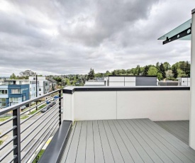 Chic Townhome, 2 Miles to Pike Place Market!