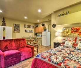 Inviting Studio with Patio - 15 Mi to Portland!