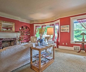 Idyllic Wine Country BandB with Yard Walk to Downtown