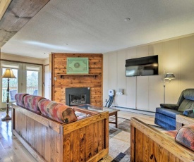 Cozy Snowshoe Condo with Balcony and West-Facing Views