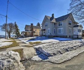 Manitowoc Apt with Balcony, Views- Walk to Beach