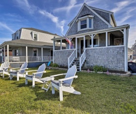 Oceanfront Cape Cod Home with Porch, Yard and Grill!