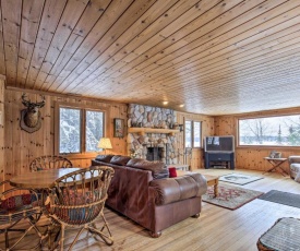 Lakefront Escape with Fishing Pier and Snowmobiling!