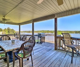 House with Dock and Slide Situated on Lake Sinclair!