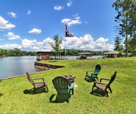 Irish Rover Lake Home with Yard Bar and Dock!