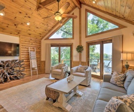 Lake Sinclair Cabin with Boat Dock and 2 Decks!
