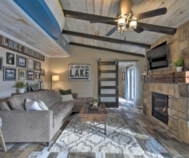 Tranquil Lakefront Cabin with Fire Pit and Patio