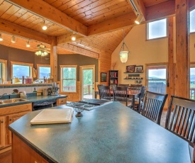 Luxe Alpine Cabin with Wraparound Deck and Mtn Views!
