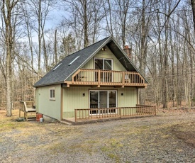 Chic Pocono Lake Cabin with Resort Amenities!