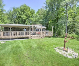 Cozy Arrowhead Lake Escape with Deck Walk to Beach!