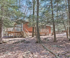 Creekside Arrowhead Lake House with Dock and Canoe!