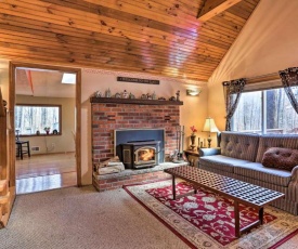 Lake Home w Fireplace, Game Room and Beach Access