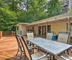 Lakefront Poconos House with Deck and Beach Access!