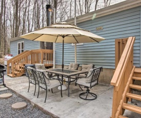 Pocono Family Home with Lake Access and Fire Pit!