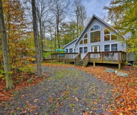 Pocono Lake Home in Resort Community with Hot Tub