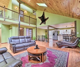Pocono Lake Home with Beach Access and Game Room!