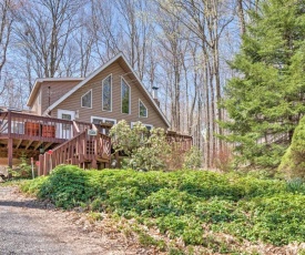 Pocono Lake Home with Deck, Fire Pit and Resort Access