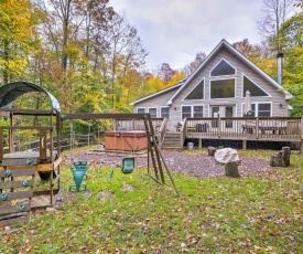 Pocono Lake Home with Hot Tub and Resort Amenities!