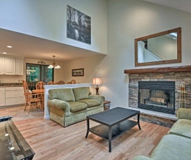 Rustic Pocono Lake Home with Deck, Fire Pit by Skiing